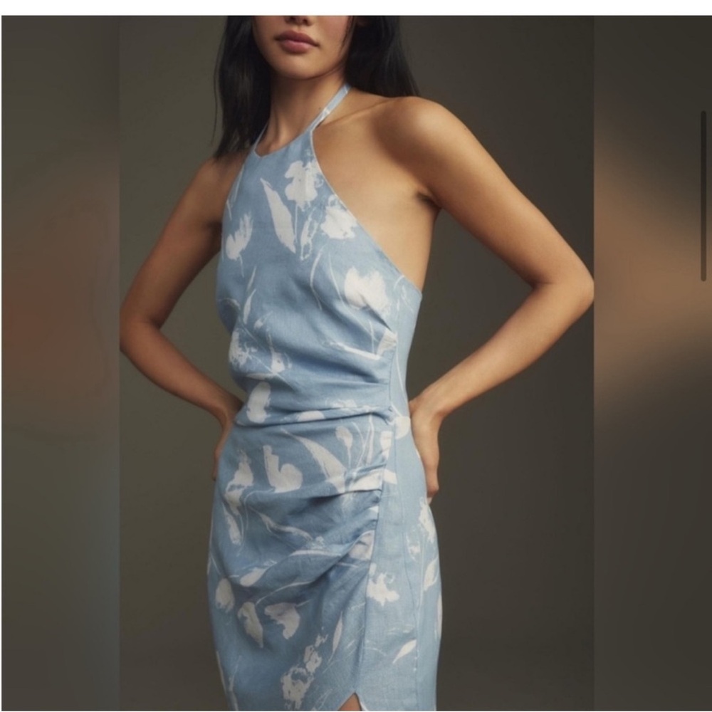 Reformation sadey linen dress 2